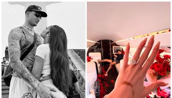A fost cerută în căsătorie într-un avion privat, plin de trandafiri. Vedeta cu milioane de urmăritori a primit un inel personalizat cu un diamant de 8,5 carate