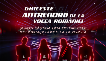 Spune-ne cine crezi va fi antrenor la Vocea României și te trimitem la Neversea