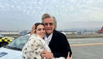 Georgiana Lobonț și Florin Piersic, întâlnire emoționantă pe aeroportul din Cluj. Ce regret are maestrul pe final de an: „Mi-a zis că i-ar fi plăcut...”