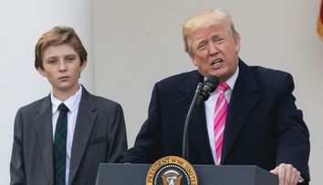 Ce fel de tată este Donald Trump pentru micul Barron: ”Dacă ai bani, este grozav să ai copii”