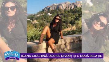 VIDEO Ioana Ginghină, despre divorț și o nouă relație