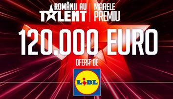 Spectacolul talentului de la Românii au talent, susținut cu mândrie de Lidl