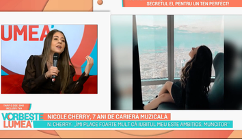 Nicole Cherry, 7 ani de carieră muzicală. Ce mărturisiri a făcut despre iubitul ei