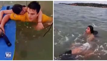 Un sportiv olimpic a devenit erou internațional după ce a salvat o fată de la înec! Tot momentul a fost filmat: „Ziua în care Dumnezeu m-a folosit ca instrument pentru a salva această tânără”