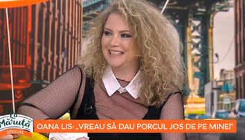 VIDEO Oana Lis declară război kilogramelor în plus! Ce decizie a luat aceasta