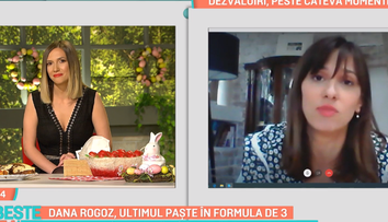 Dana Rogoz, ultimul Paște în formula de 3. Cum se simte frumoasa actiță, fiind deja în ultimele luni de sarcină