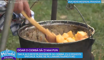 VIDEO Claudia gătește rețeta de ciorbă de dovleac cu lapte prins