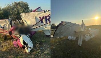 Accident aviatic la Gura Portiței. Un avion de cercetare s-a prăbușit, iar pasagerii au murit pe loc