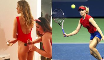 Imagini incendiare cu Eugenie Bouchard! Cea mai sexy jucatoare de tenis, in costum de baie! FOTO