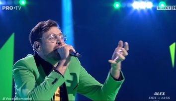 Vocea României, 1 Decembrie 2023 – Primul LIVE: Alex Maxim a făcut show total pe scenă cu o piesă din repertoriul lui Dan Spătaru