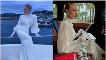 Gina Chirilă, întruchiparea eleganței desăvârșite la Cannes! Românca a atras toate privirile pe covorul roșu