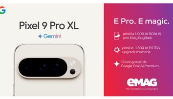 (P) Magie în fiecare fotografie: mult așteptatul Google Pixel 9 cu funcțiile AI Gemini este disponibil acum pe eMAG