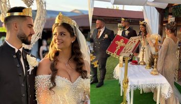 Primul mesaj postat de Denisa Coțolan, după ce s-a cununat religios cu Iancu Sterp. Proaspeții însurăței nu și-au putut stăpâni lacrimile: „Începutul unei călătorii binecuvântate”