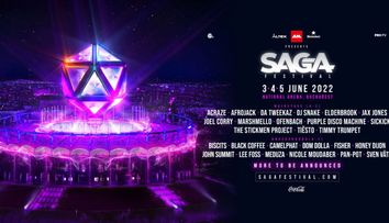SAGA Festival 2022: DJ Snake, Ofenbach și Tiesto vin la National Arena, în București