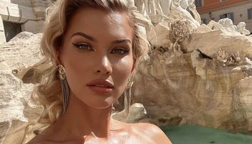 Gabriela Iliescu, pictorial incendiar într-un body transparent. Modelul l-a cucerit chiar și pe fotograf: „Timpul s-a oprit în loc”