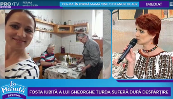 VIDEO Fosta iubită a lui Gheorghe Turda suferă după despărțire