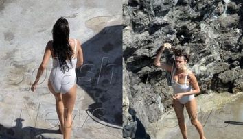 Penelope Cruz perfecta in costum de baie la 7 luni dupa ce a nascut