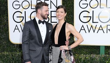 Justin Timberlake si Jessica Biel, adorabili pe covorul rosu. Cum au aparut cei doi la Globurile de Aur