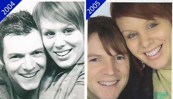 S-au fotografiat impreuna in fiecare an, timp de 14 ani. Cum s-a schimbat cuplul de adolescenti la un deceniu de la prima poza