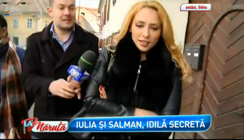 Primele declaratii ale Iuliei Vantur despre Salman Khan, dupa ce a recunoscut ca actorul a fost acasa la ea