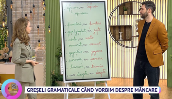 Corina Popa ne dă o nouă lecție de gramatică! Cum e corect, 