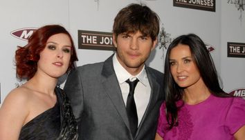 Ashton Kutcher, cadou de un milion de dolari pentru fosta sa ”fiică vitregă”, Rumer Willis