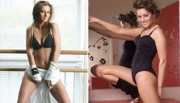 Sexy - Flexi, ultima fita in materie de aerobic, le-a cucerit si pe vedete! Dana Rogoz si Laura Cosoi sunt fane!