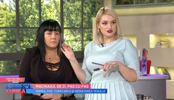 VIDEO Care este procedura corectă pentru un machiaj de zi natural