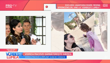 VIDEO Viorica Macovei sărbătorește iubirea