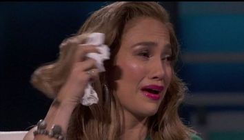 Jennifer Lopez a izbucnit in lacrimi dupa ce a eliminat din 