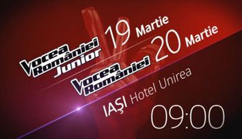 Caravana Vocea Romaniei si Vocea Romaniei Junior ajunge in Moldova! Vino la Hotelul UNIREA din IASI