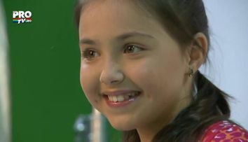 Georgiana Drumen din trupa La-La Band: 