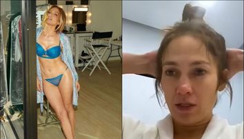 Diferență ca de la cer la pământ. J Lo arată total diferit în pozele paparazzilor față de cele de pe Instagram