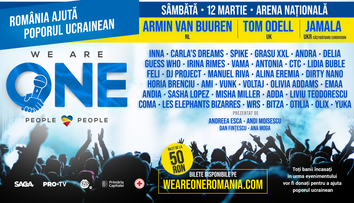 PRO TV invită toate televiziunile și companiile online să difuzeze WE ARE ONE, cel mai mare concert caritabil din România!