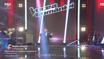 Utilizatorii Twitter au mentionat contul oficial #vocearomaniei de 7.000 de ori