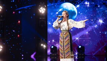 Românii au talent, 22 martie. La 14 ani, Alesia Stanciu e mândră că poate promova moștenirea culturală românească prin muzica sa: „A adus veselie!”