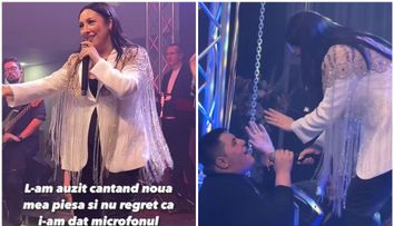 VIDEO Un puști a uimit audiența la concertul Andrei, după ce a mers lângă scenă și a început să cânte! Ce s-a întâmplat după ce artista i-a dat microfonul: „De-aia te iubește o țară întreagă”
