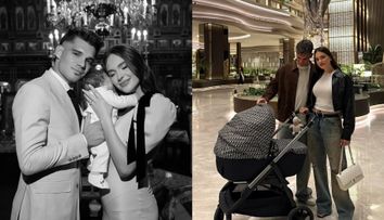 Ce mare a crescut fiul lui Ianis Hagi! Cum arată Giorgios la 7 luni. Elena a publicat o imagine rară cu moștenitorul familiei