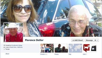 O bunicuta de 101 ani, cel mai in varsta utilizator de Facebook. Afla ce posteaza si cati prieteni virtuali are: FOTO