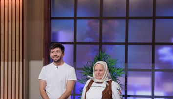 Mircea Bravo și tanti Lenuța vin în această seară la MasterChef! „Dacă ajungi să pupi și o domnișoară așa cum ai pupat lingura... sigur nu vezi poale-n gard”