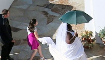 Farsa geniala la care nimeni nu se astepta. Toata lumea a ras in hohote cand mireasa a ajuns la altar: FOTO