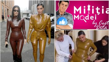Miliția Modei by Costi Diță: Kim Kardashian zici că s-a îmbrăcat într-un prezervativ