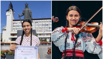 Simona Beșleagă, elevă de nota zece! Fosta concurentă de la Românii au talent a primit o diplomă de excelență la finalul clasei a X-a