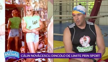 VIDEO Călin Novăcescu, dincolo de limite prin sport. Cum a slăbit 6 kilograme în 20 de minute