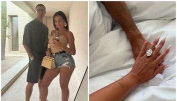 Ronaldo a cerut-o în sfârșit pe Georgina! Cum arată inelul colosal de logodnă care costă cât un palat