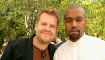 Kanye West, în război cu James Corden. Ce gest al rapperului l-a supărat pe entertainer