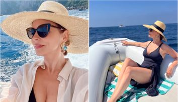 Andreea Marin, mai divă ca Jennifer Lopez pe plajele din Capri. Fanii, fascinați de frumusețea și rafinamentul ei: “Ești de o eleganță supremă!”