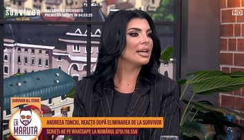 Andreea Tonciu, reacții după Survivor: 
