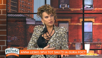 Anna Lesko, spui tot sau îți ia gura foc? Cum s-a descurcat cântăreața la provocarea lui Cătălin Măruță
