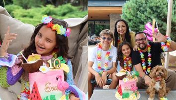 Eva Măruță a împlinit 10 ani! Andra și Cătălin, mesaje pline de dragoste pentru fiica lor: „Zece ani de iubire, de joacă, de îmbrățișări, de „mami” și „tati””